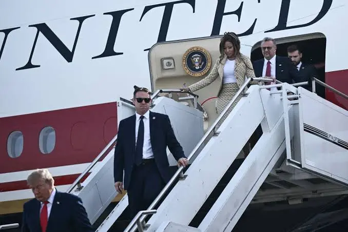Nicki Minaj Joins Trump on Flight to Michigan Rally