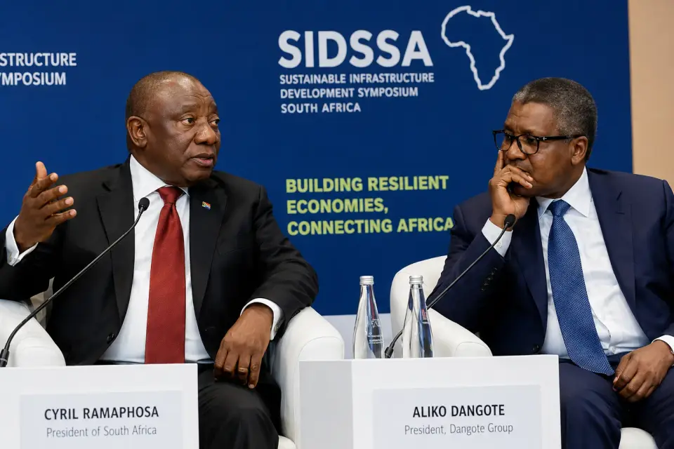Africa's Financing Debate Heats up as Dangote Disputes Ramaphosa's Banking Claim