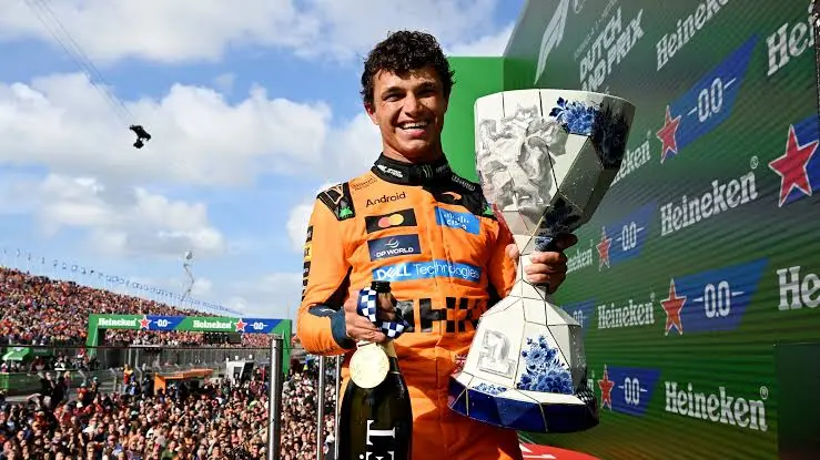 Norris Wins Dramatic Dutch Grand Prix as Verstappen Crashes Out
