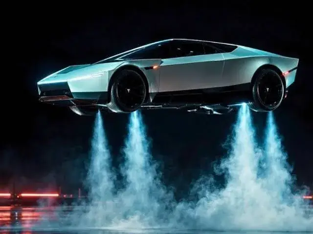 Tesla Unveils ‘Flying Car’ That Can Flip Through the Air