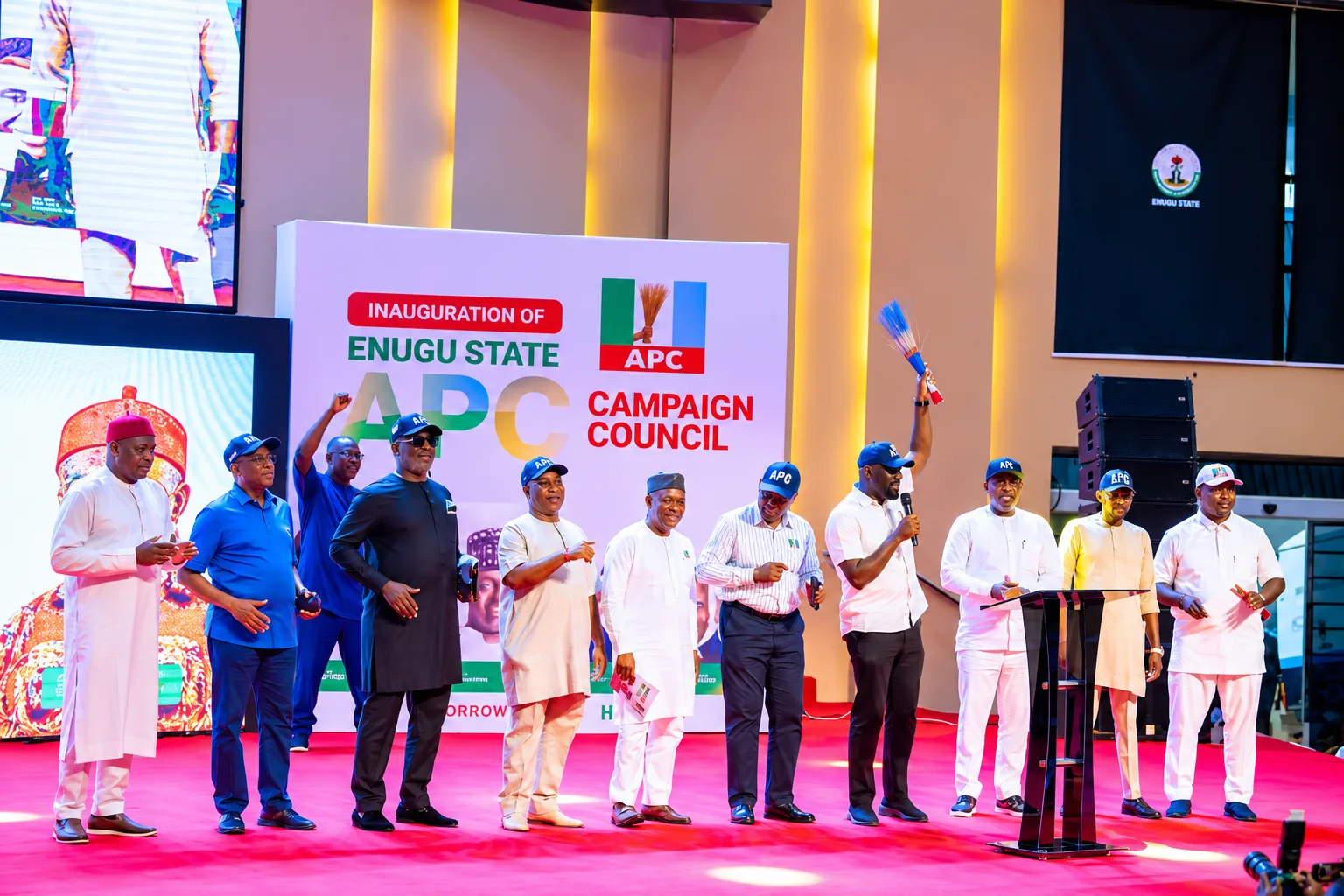 Mbah Unveils 51-Directorate Enugu State APC Campaign Council