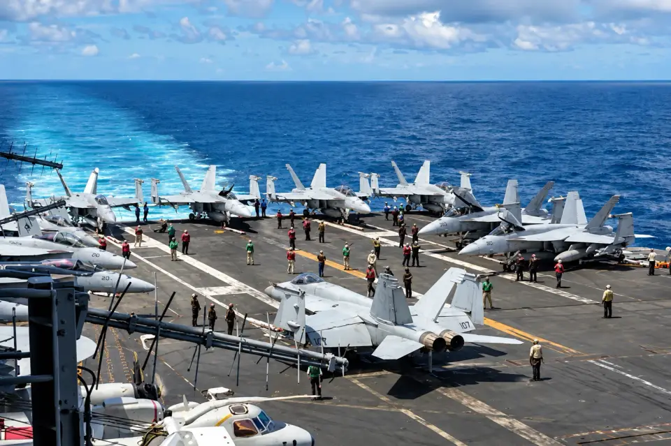 Two Navy Aviators Eject During USS Eisenhower Landing, Four Injured