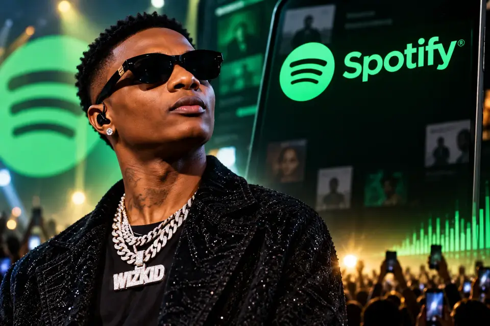 Wizkid Hits 12 Billion Spotify Streams in Historic Feat