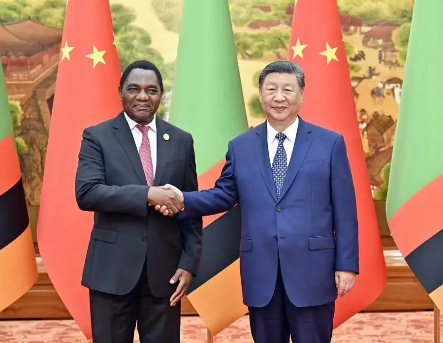 China’s Xi Backs Hichilema’s Second Term as Zambia’s Copper Stakes Rise