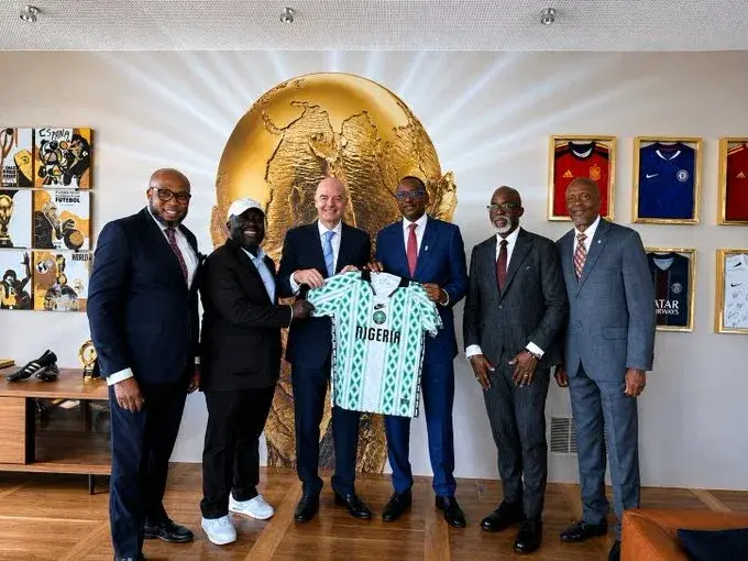 FIFA President Gianni Infantino Promises Full Support for Nigerian Football Development