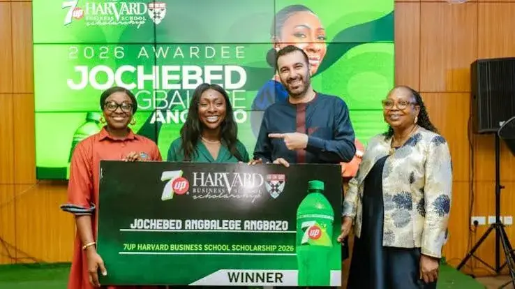 7UP Unveils 16th Harvard MBA Scholar, Reaffirming Commitment to Nigerian Leadership