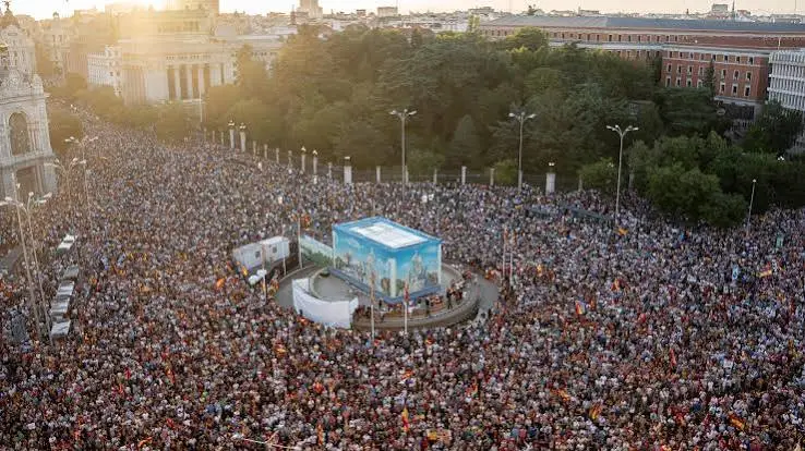 Tens of Thousands Protest Across Spain Over Ceuta Border Crisis