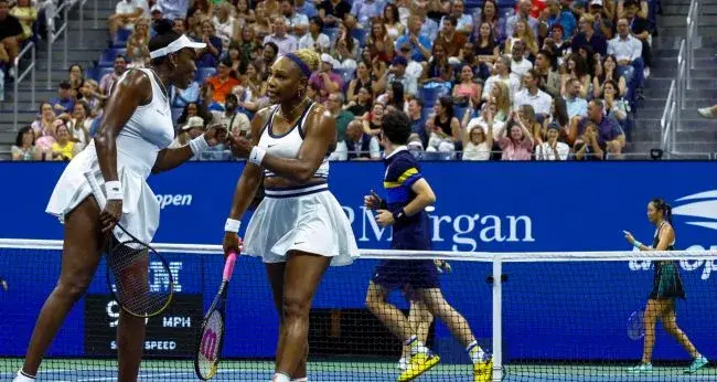 Williams Sisters Lose in Thrilling Return to US Open Doubles