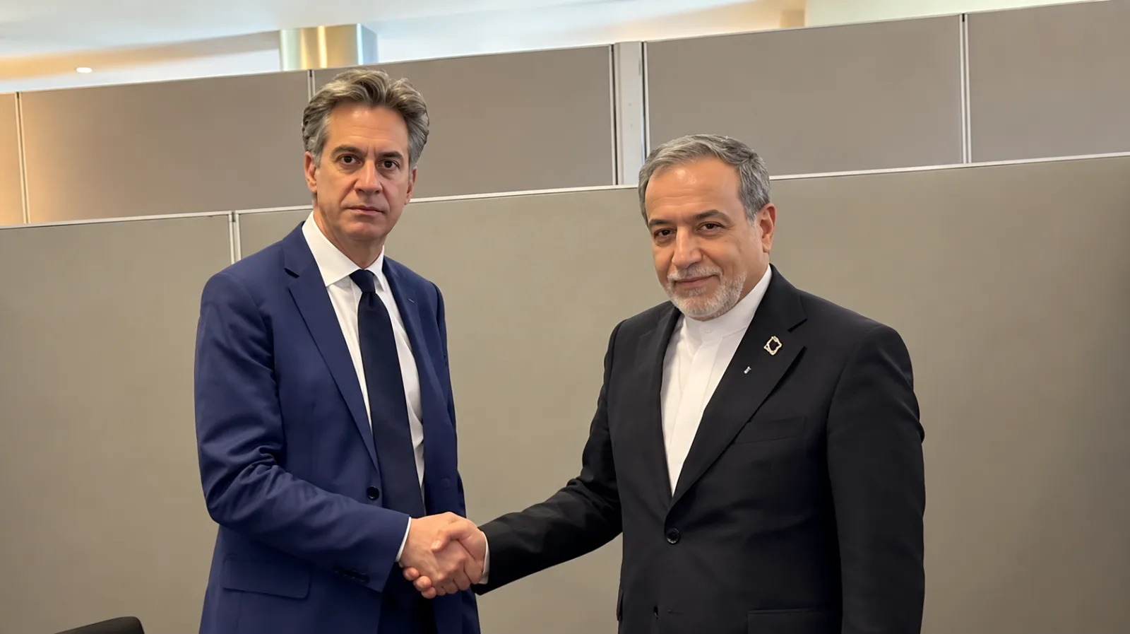 UK Foreign Secretary’s Handshake With Iranian Minister Sparks Backlash
