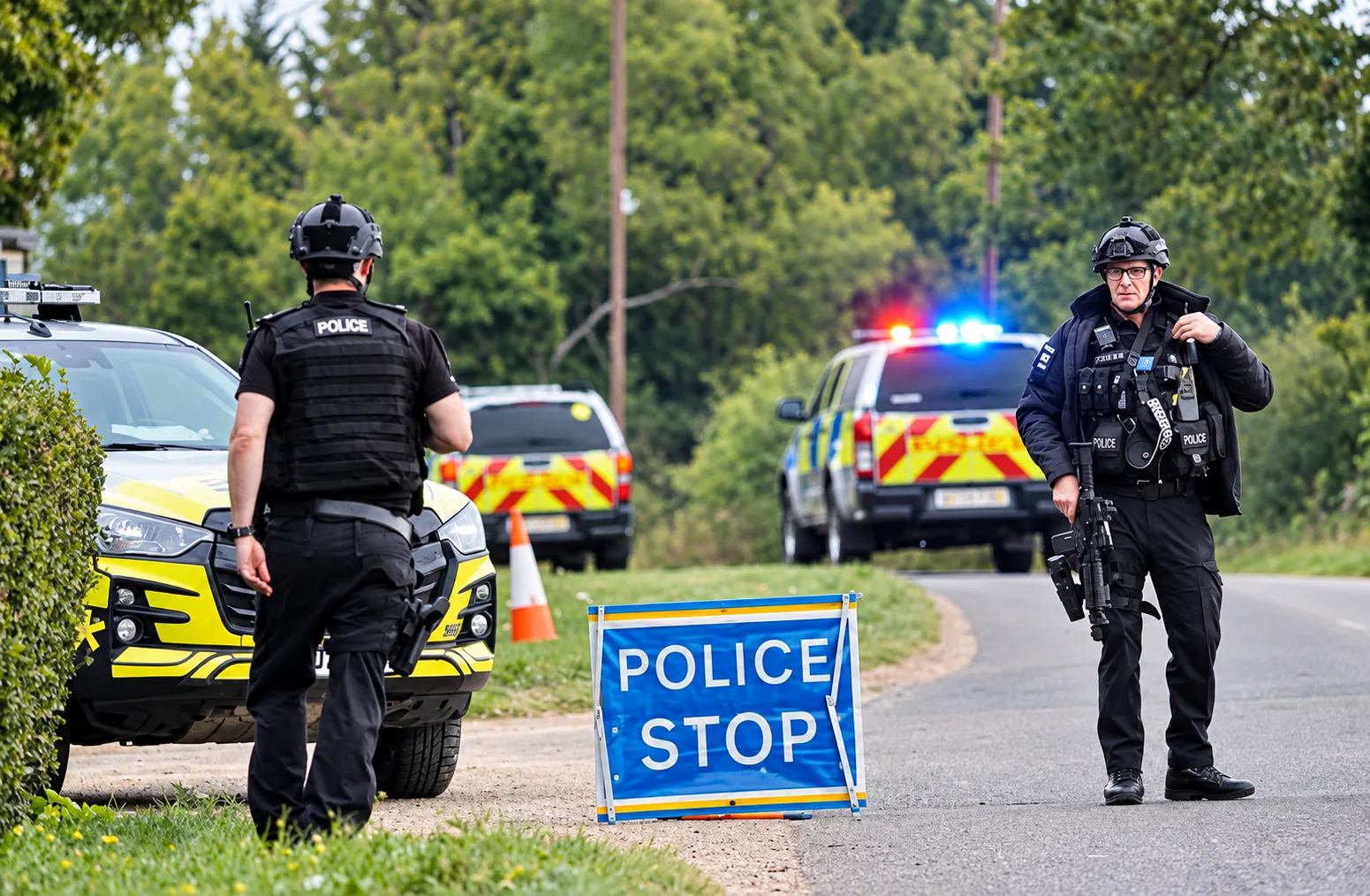 UK Police Arrest Five Men Near RAF Fairford in Terror Probe