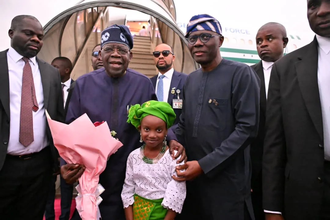 Tinubu Ends Four-Week European Working Vacation, Returns to Nigeria