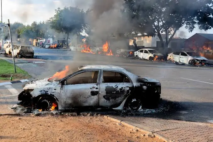 South Africa Reverses Asylum Policy After Vehicles Burned and Foreign-Owned Shops Looted