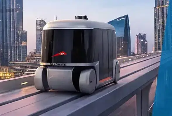Dubai Trials AI-Powered Electric Pods That Run on Dedicated Tracks