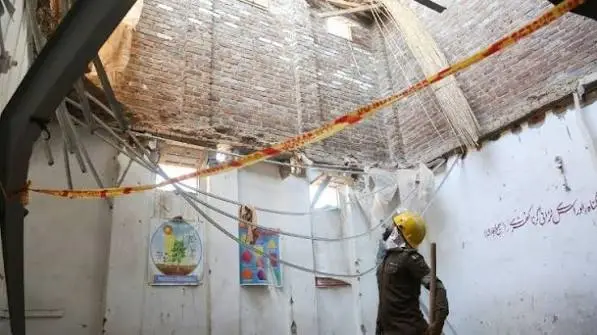 Pakistan School Roof Collapse Kills 34 Children and Teacher