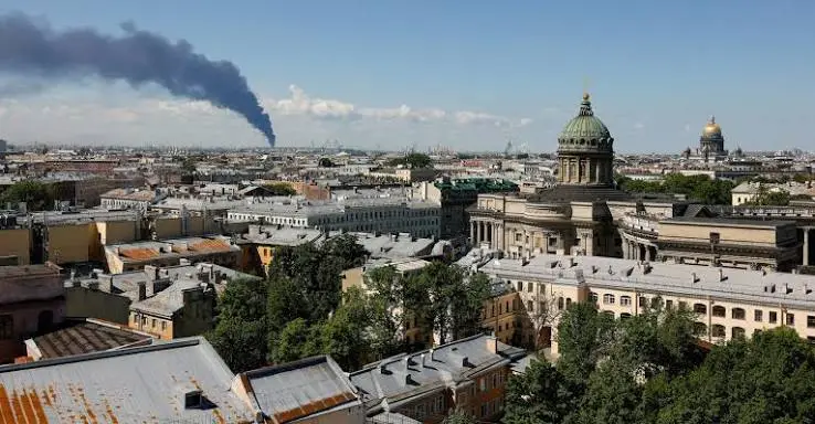 Ukraine Launches Major Drone Attack on Russia, Hitting St Petersburg Oil Terminal