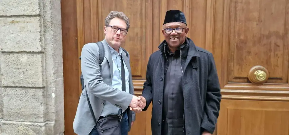 Peter Obi Pushes Production-Driven Economy at ECFR Roundtable in Paris