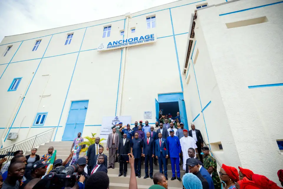 Mbah Commissions Anchorage Pharmaceutical Production Facility in Enugu
