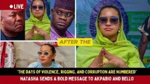 Natasha Akpoti Uduaghan Sends a Bold Message to Akpabio and Bello After INEC's Victory