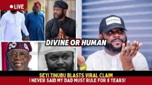 Seyi Tinubu Blasts Viral Claim: I Never Said My Dad Must Rule for 8 Years!