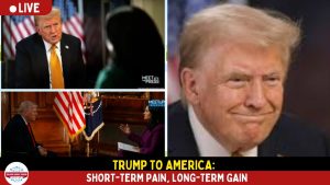 Trump Dismisses Recession Fears, Calls It a “Transition Period”.