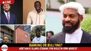 Deji Adeyanju Cuts Ties with GTBank Over VDM Arrest. Set to close his account with the Bank!
