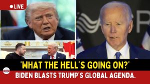 Biden Criticizes Trump for Suggesting Ukraine Surrender Land for Peace.