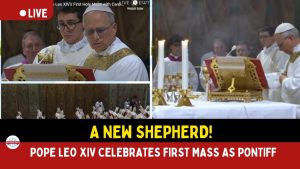 Pope Leo XIV Celebrates First Mass as Pontiff in Historic Vatican Ceremony.