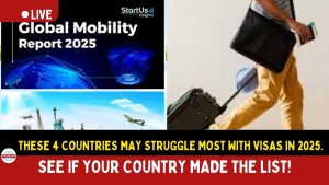 Top 4 Countries That May Struggle Most with Visas in 2025.