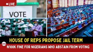 House of Reps Propose Jail Term, ₦100k Fine for Nigerians Who Abstain from Voting