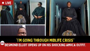 Desmond Elliot Opens Up on His Shocking AMVCA Outfit.