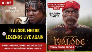 ÌYÁLÓDÉ: Where Legends Live Again:Witness heritage, and power unfold ÌYÁLÓDÉ hits cinemas June 6th