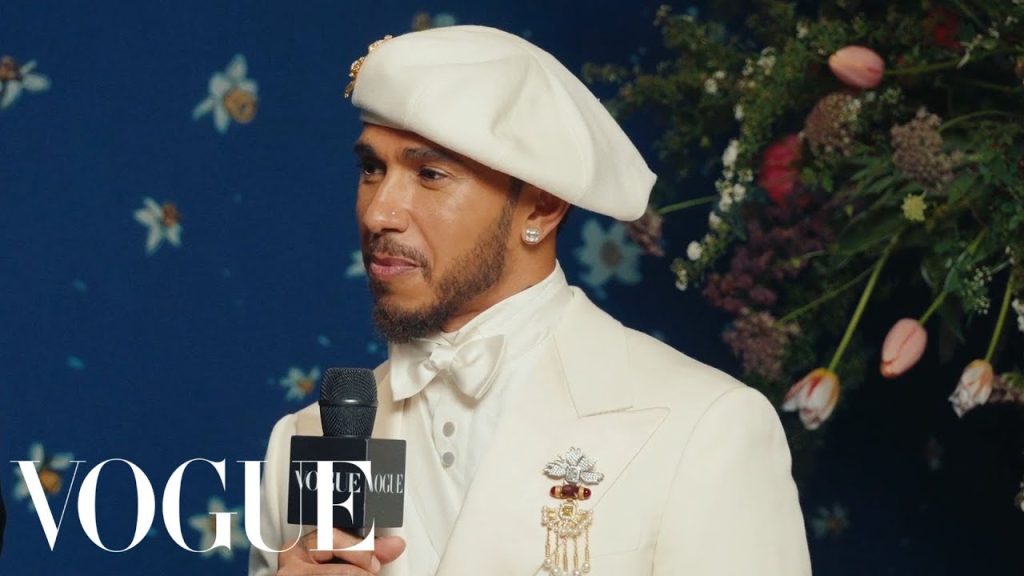 Lewis Hamilton Co-Chairs 2025 Met Gala in Symbolic Wales Bonner Ensemble, Delivers Powerful Speech on Black Representation