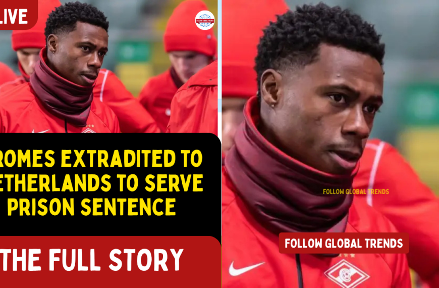 Quincy Promes Extradited to Netherlands to Serve 7.5-Year Prison Sentence