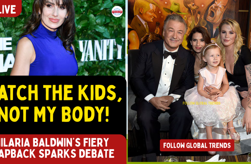 Hilaria Baldwin Claps Back At Body Shamers After Sweet Video With Her Kids