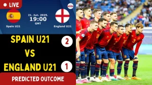Spain U21 vs England U21: 2-1 | FOOTBALL PREDICTIONS TODAY | 21-06-2025 | SOCCER PREDICTIONS TODAY